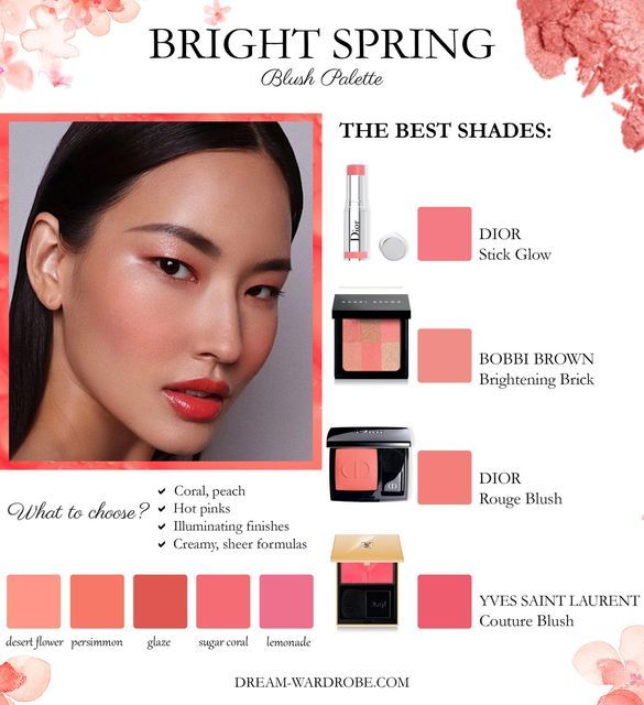 True Spring Palette, Spring Lip Colors, True Spring Color Palette, Light Spring Color Palette, True Spring Colors, Spring Lipstick, True Spring, Lipstick Palette, Clear Spring