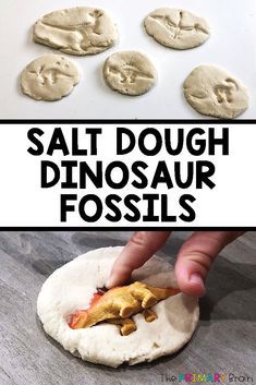 Make Dinosaur Fossils, Fossils Activities, Dinosaur Lesson, Dinosaur Theme Preschool, Dinosaur Activities Preschool, Dinosaurs Preschool, Maluchy Montessori, Toddler School, Dinosaur Activities