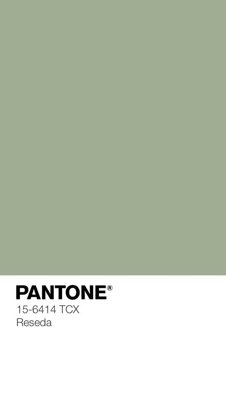 pantone's green paint is shown in this image