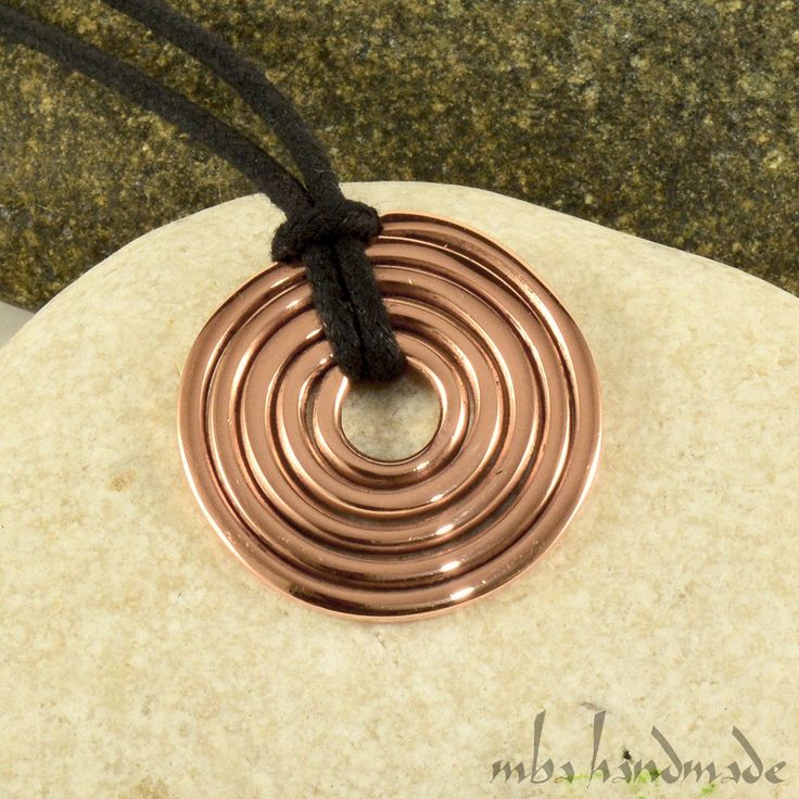 Hammered Pure Copper Spiral Viking Pendant Wire Wrapped Handcrafted by Mba Handmade - Copper Jewelry - Hammered Copper Pendant - Unisex Copper Jewelry Necklaces, Copper Necklace Handmade, Diy Copper Jewelry, Hammered Copper Jewelry, Copper Jewelry Diy, Forged Jewelry, Penny Jewelry, Handmade Copper Bracelet, Handy Craft