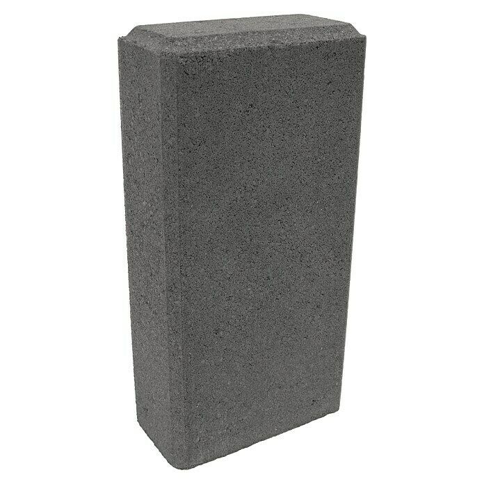 a concrete block is shown against a white background