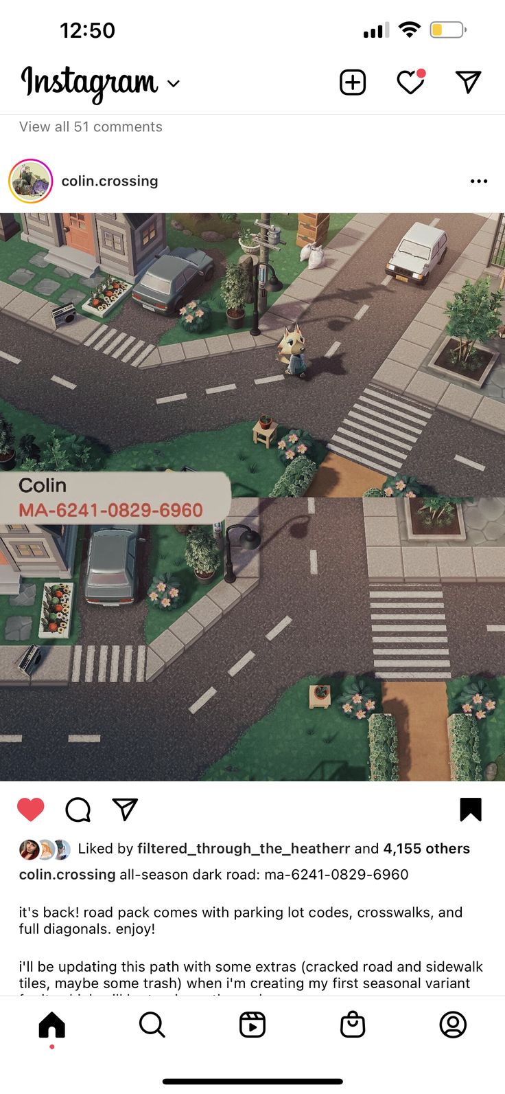 an image of a street with cars and trucks on it, as well as the caption for instagram