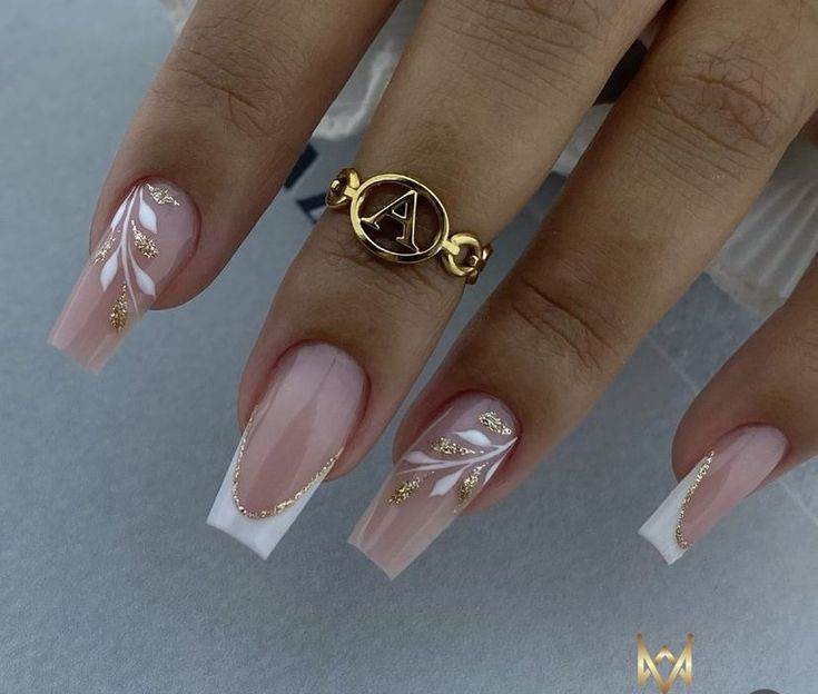 Nailart Tutorial, Fancy Nails Designs, Ombre Acrylic Nails, Gel Nails Diy, Girly Acrylic Nails, Simple Acrylic Nails, Classy Acrylic Nails, Acrylic Nails Coffin Pink, Pretty Nail Art