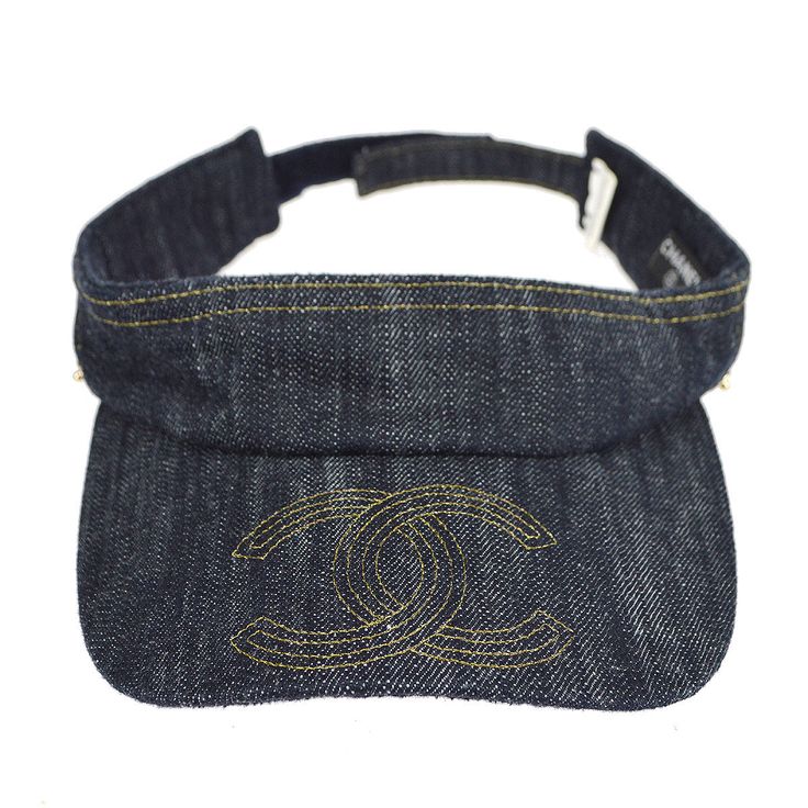 *Not all items online are in stores in Tokyo. If you wish to see a physical item, please contact us in advance. Chanel Sun Visor Hat Denim #One Size Small Good Engraved / Number - Size(Inch) Width of brim: 2.8 " Inner circumference ; 20.5 " Size(cm) Width of brim: 7.0 cm Inner circumference ; 52.0 cm Color / Material Indigo / 100% Cotton Accessory - SKU Number 69776 Damage Exterior Good condition Other - Please Note: ・ITEM LOCATION IS JAPAN. Order shipments outside of Japan will be responsible for paying customs duties and taxes. ・These are the actual photos of the item. ・This item was cared for by a previous owner. ・Due to its vintage nature, the item shows signs of normal wear. Delivery 5-8 or 10-15 working days Please note that during high season and Sale period, delivery times may be a Chanel 2000s, Sun Visor Hat, Visor Hat, Vintage Nature, Visor Hats, Mood Board Fashion, Sun Visor, Carry All Bag, Baddie Outfits