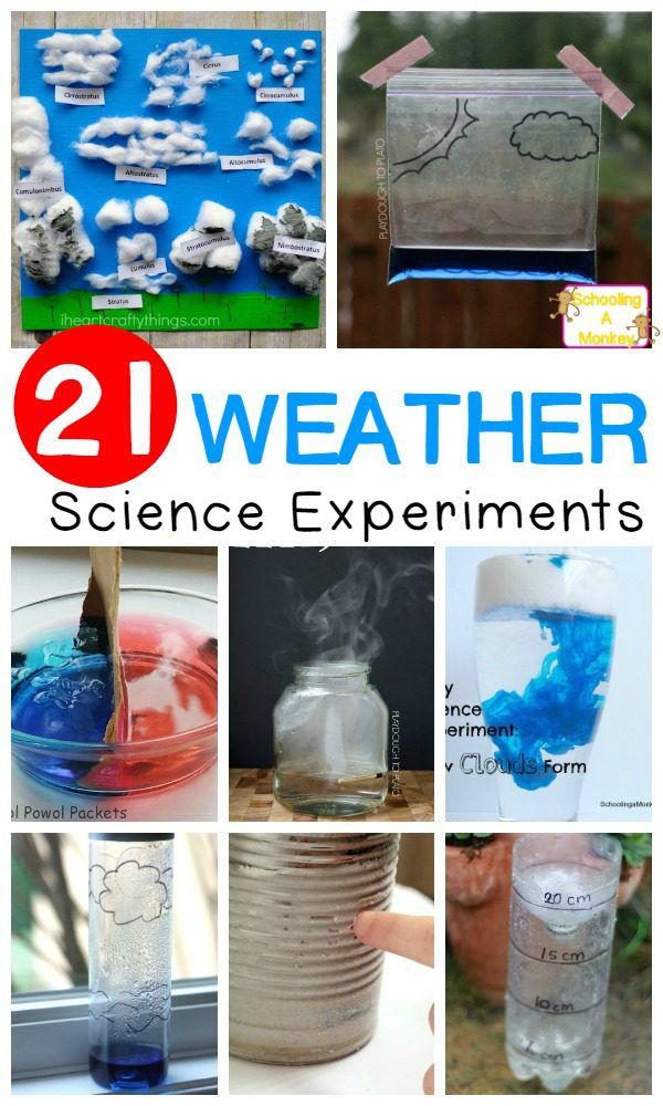 science experiments for kids that are easy and fun to do with their own hands, including water