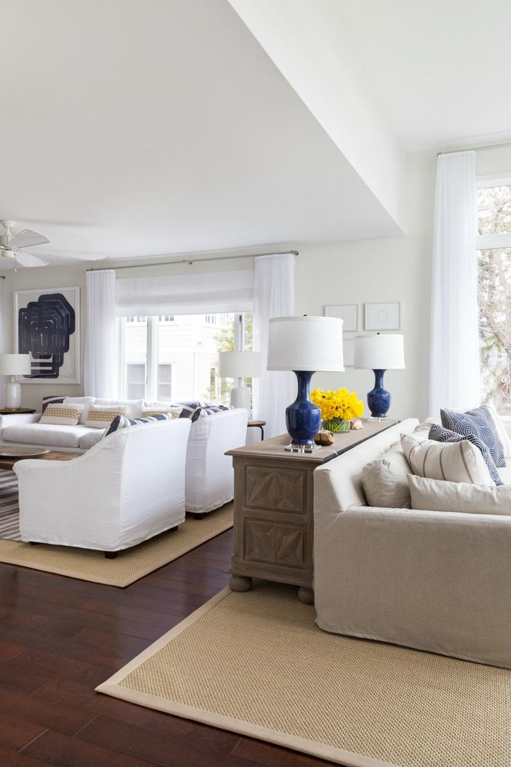 the living room is clean and ready for guests to use it as a focal point