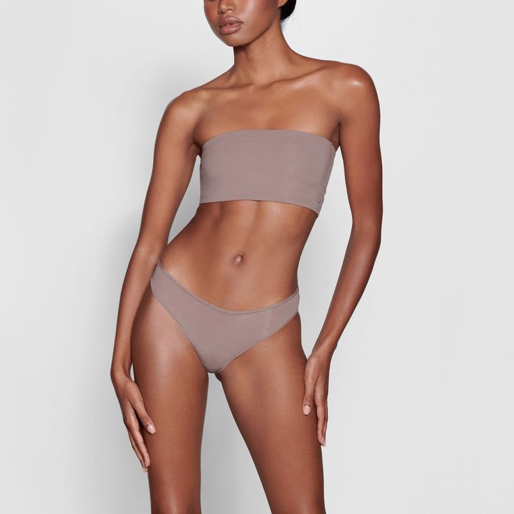 FITS EVERYBODY BANDEAU | UMBER - FITS EVERYBODY BANDEAU | UMBER Clothing Basics, Bra Collection, Strapless Bandeau, Lingerie Drawer, Bandeau Bra, Closet Goals, Nursing Bra, Strapless Bra, Underwire Bra