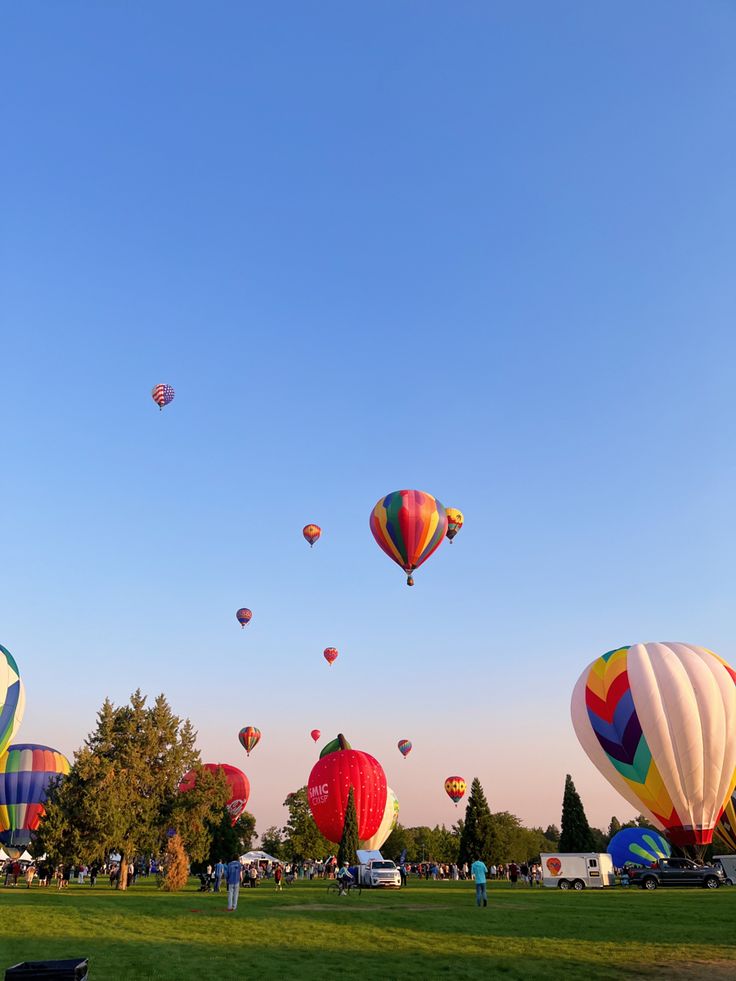 releasing hot air balloon’s in the park Hot Air Balloon Aesthetic, Air Balloon Festival, Hot Air Balloon Festival, Balloon Festival, Quiet Life, Hot Air Balloons, Air Balloons, 2025 Vision, 2024 Vision