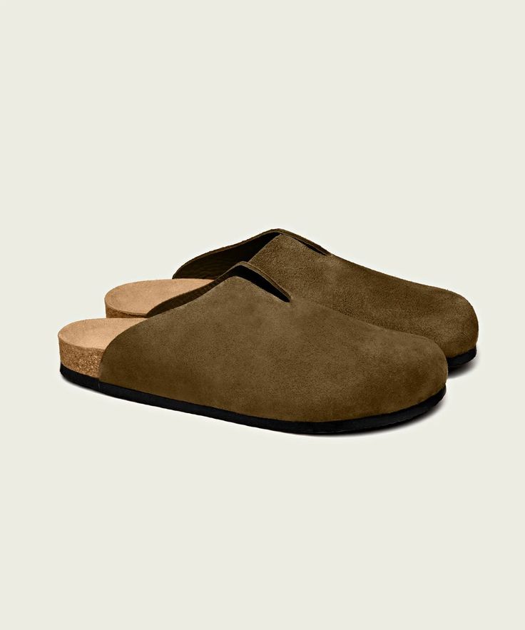 Mr. Grumpy Mules – WP Standard Everyday Slippers With Textured Footbed And Round Toe, Casual Slippers With Leather Footbed And Flat Heel, Casual Mules With Rubber Sole For Everyday, Everyday Slip-on Slippers With Round Toe, Casual Everyday Mules With Rubber Sole, Comfortable Slippers With Rubber Sole And Flat Heel, Casual Flat Mules With Leather Sole, Casual Flat Clogs With Removable Insole, Everyday Leather Slippers With Cushioned Footbed