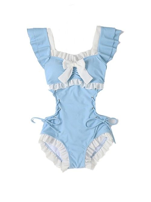 Swimwear Aesthetic, Diy Clothes Design, Future Outfit, Seductive Clothes, Lovely Tops, Cute Comfy Outfits, Blue Swimsuit, Really Cute Outfits, Swimwear Outfit