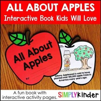 all about apples interactive book kids will love