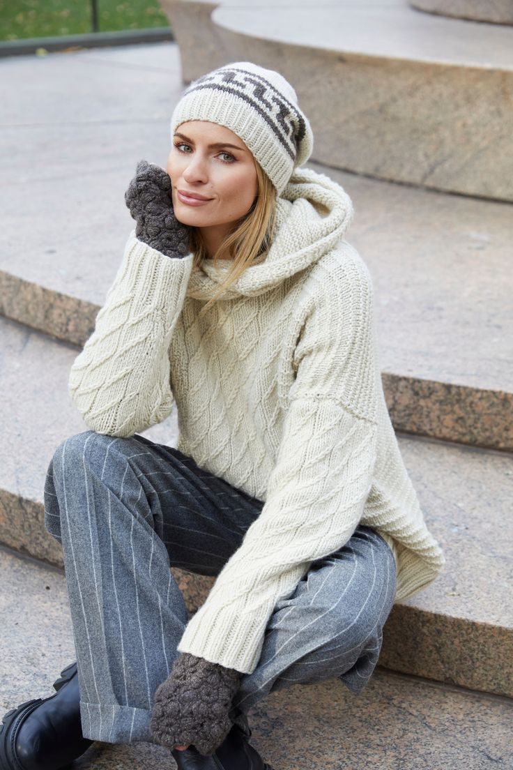 - Hand Knit in NYC- 100% Italian Cashmere- 12 Ply - Oversized Hooded Sweater- Twist Cable Pattern Throughout Front and Back Bodice- Relaxed Fit - Don't see a color you like? Contact us at info@hanianewyork.com to review hundreds of other options. Cable Pattern, Hooded Sweater, A Color, Custom Color, Hand Knitting, Bodice, Cashmere, Cable, Twist