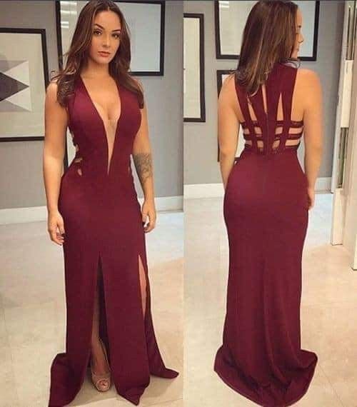 70 Fashion Outfits, Vestidos Color Vino, Fashion Outfits Ideas, Award Show Dresses, 70 Fashion, Prom Dress Long, Elegant Dresses Classy, Burgundy Bridesmaid Dresses, Gala Dresses