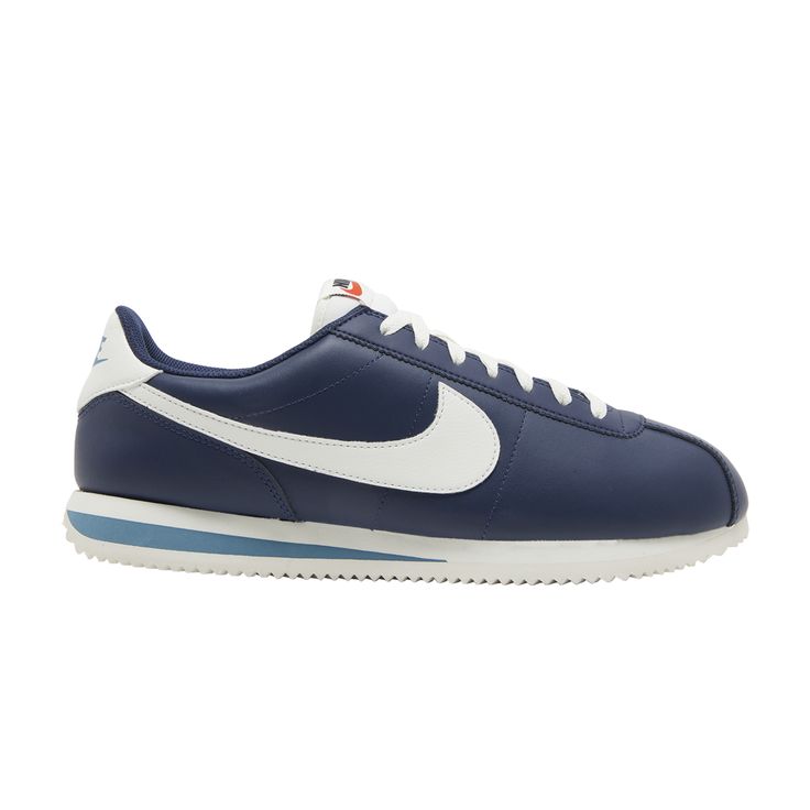 Find NIKE Cortez 'midnight Navy on Editorialist. Cortez 'Midnight Navy' Chinese Festival, Galaxy Print, Midnight Navy, Nike Cortez, Men's Nike, Mens Shoes Sneakers, Low Top, Top Sneakers, Nike Men