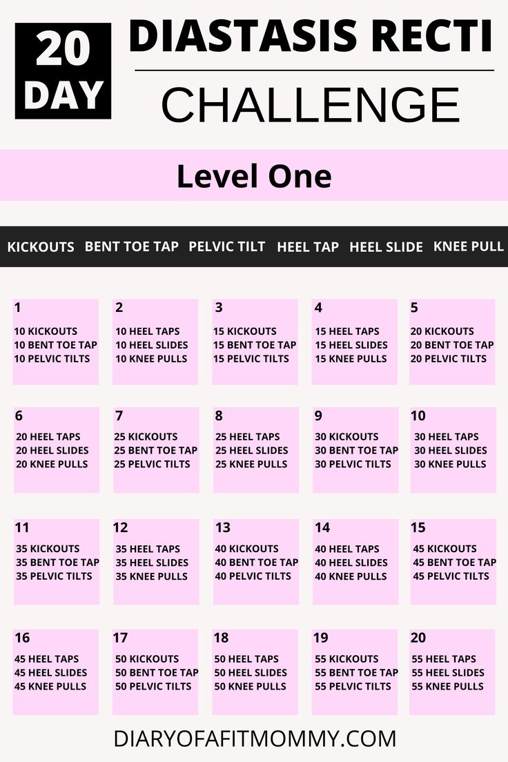 the 30 day diet challenge is shown in pink and black with text that reads, 20 days