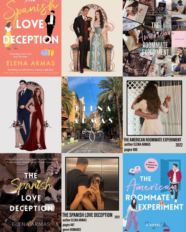 the spanish love experiment is featured in this collage with many different images and words