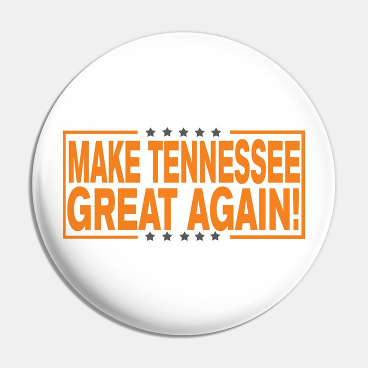 Make Tennessee Great Again!!! -- Choose from our vast selection of pins to match with your desired size to make the perfect custom pin. Pick your favorite: Movies, TV Shows, Art, and so much more! Available in small and large. Perfect to wear or to decorate your bag or backpack with. Game Day Buttons, Game Buttons, Button Game, University Of Tennessee, Tennessee Volunteers, Pin Backs, Button Design, Custom Pins, Covered Buttons