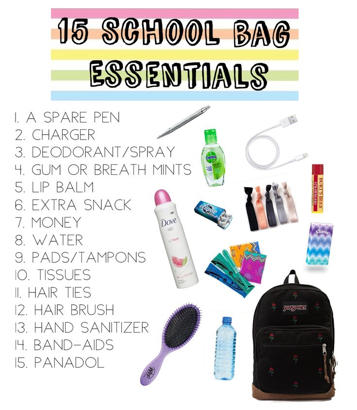 the back to school essentials list is shown with items for each student in their class