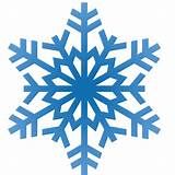 a blue snowflake is shown in the middle of it's image,