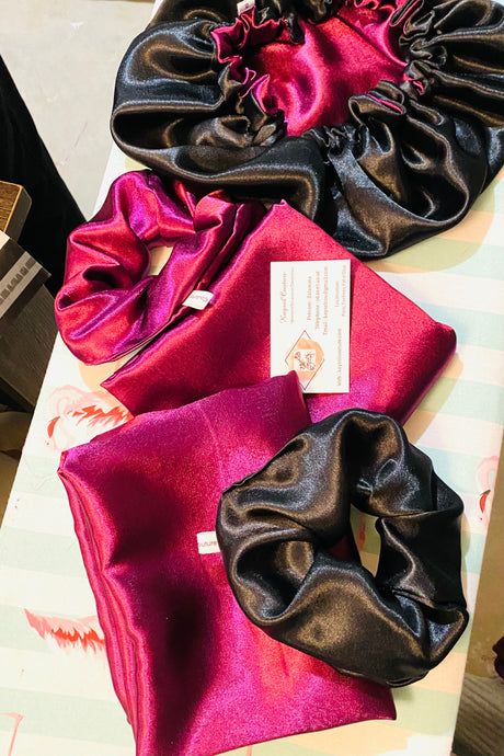 Satin Bonnet, Couture Mode, Alexander Mcqueen Scarf, Violet, Satin, Couture