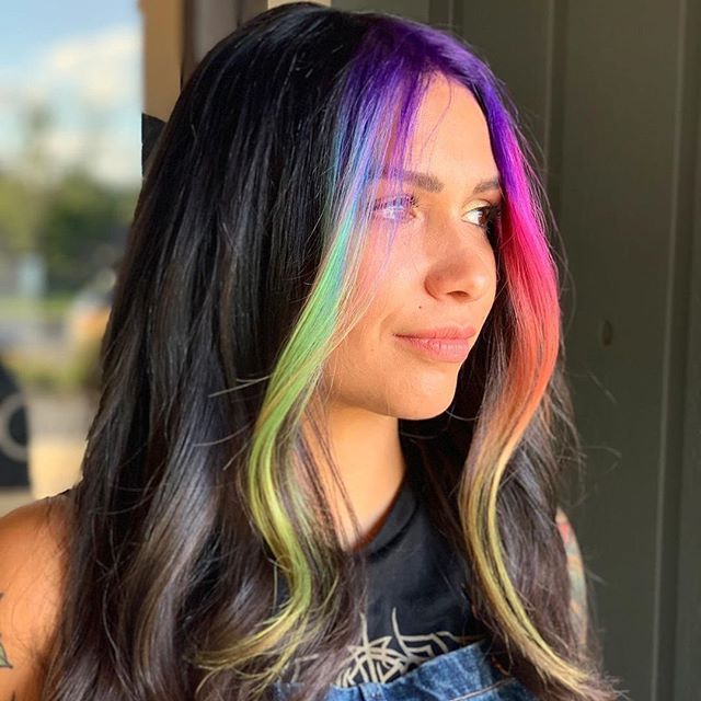 These Low-Maintenance Fall Hair Color Ideas Let You Go Longer Between Salon Visits Fall Hair Color Ideas, Rainbow Hair Color, Cute Hair Colors, Money Piece, Bright Hair, Tone Hair, Hair Dye Colors, Fall Hair Color, Hair Inspiration Color