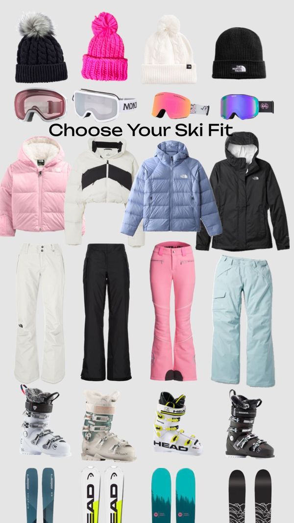 Check out laurenbisenius's Shuffles #skiing Spring Skiing Outfit, Cute Snowboarding Outfits, Ski Trip Essentials, Cute Ski Outfits, Skiing Style, Womens Ski Outfits, Ski Outfit For Women, Ski Fits, Ski Fit