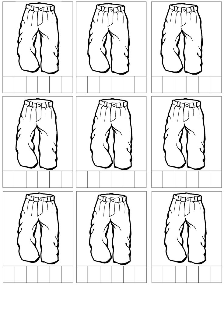 printable worksheet showing how to draw shorts