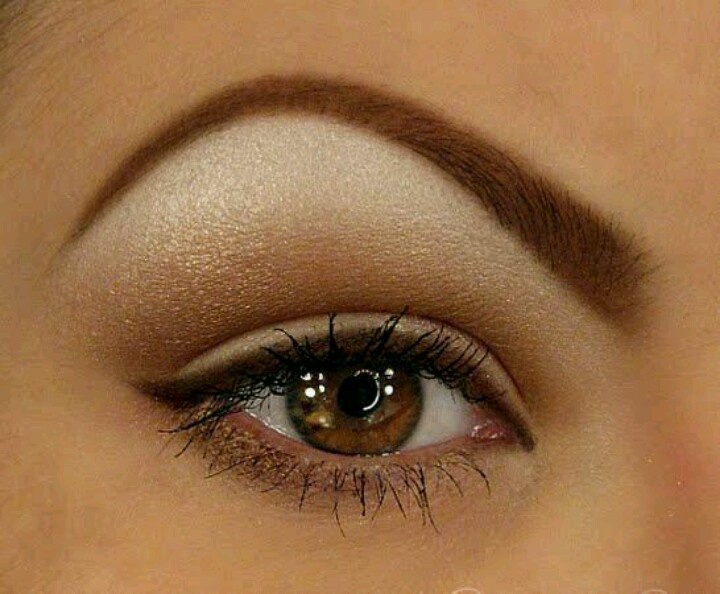 nice daytime makeup Eyeshadow Basics, Cut Crease Eyeshadow, Arched Eyebrows, Best Eyeshadow, Simple Eye Makeup, Perfect Eyebrows, Eyebrow Shape, Mascara Facial, Maquillaje Natural