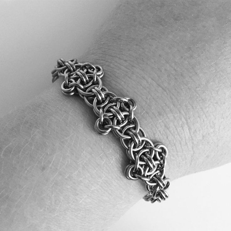 Elegant Chainmail Bracelet Gift, Elegant Chainmail Bracelets For Gift, Elegant Chainmail Bracelet For Gift, Elegant Chainmail Bracelets As Gift, Stainless Steel Chainmail Bracelet As Gift, Metal Chainmail Bracelets As Gift, Silver Stainless Steel Chainmail Bracelet, Silver Chainmail Stainless Steel Chain Bracelet, Silver Chainmail Chain Link Bracelets