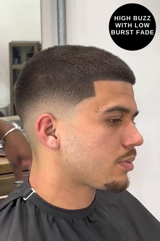 Mid Fade Buzz Cut Men, Buzzcut Fade Design, Bald Fade Buzzcut Men, Mid Taper Fade Buzzcut, Buzzcut Ideas Men, Short Bald Fade Haircut Men, Buzzcut Men Low Fade, Buzz Curly Hair Men, Skinfade Buzzcut Men