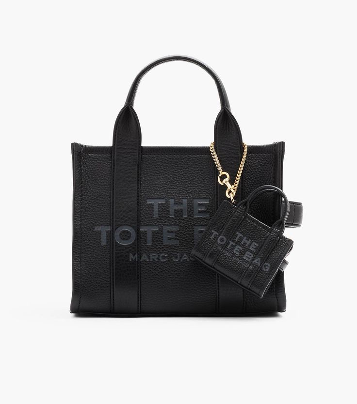 The Nano Tote Bag Charm | Marc Jacobs | Official Site Marc Jacobs The Tote Bag, Leather Billfold, Marc Jacobs Tote, Favorite Handbags, Billfold Wallet, Sack Bag, Cutout Bodysuit, Small Tote Bag, The Tote Bag