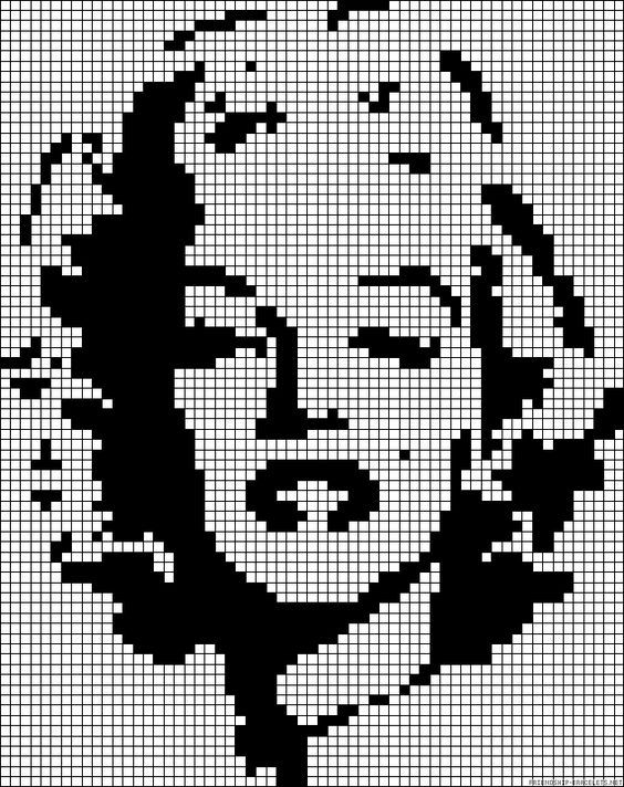 a black and white image of a woman's face with the word marilyn monroe on it