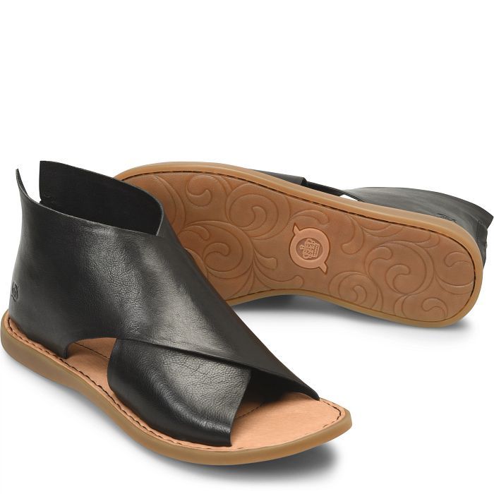 Iwa Leather Slip-on Sandals With Removable Insole, Casual Sandals With Wrapped Heel, Adjustable Leather Slip-on Sandals, Modern Leather Sandals With Wrapped Heel, Comfortable Medium Width Sandals With Leather Sole, Adjustable Slip-on Leather Slingback Sandals, Adjustable Sandals With Leather Lining For Spring, Adjustable Leather Slip-on Slingback Sandals, Adjustable Leather Sandals With Leather Footbed