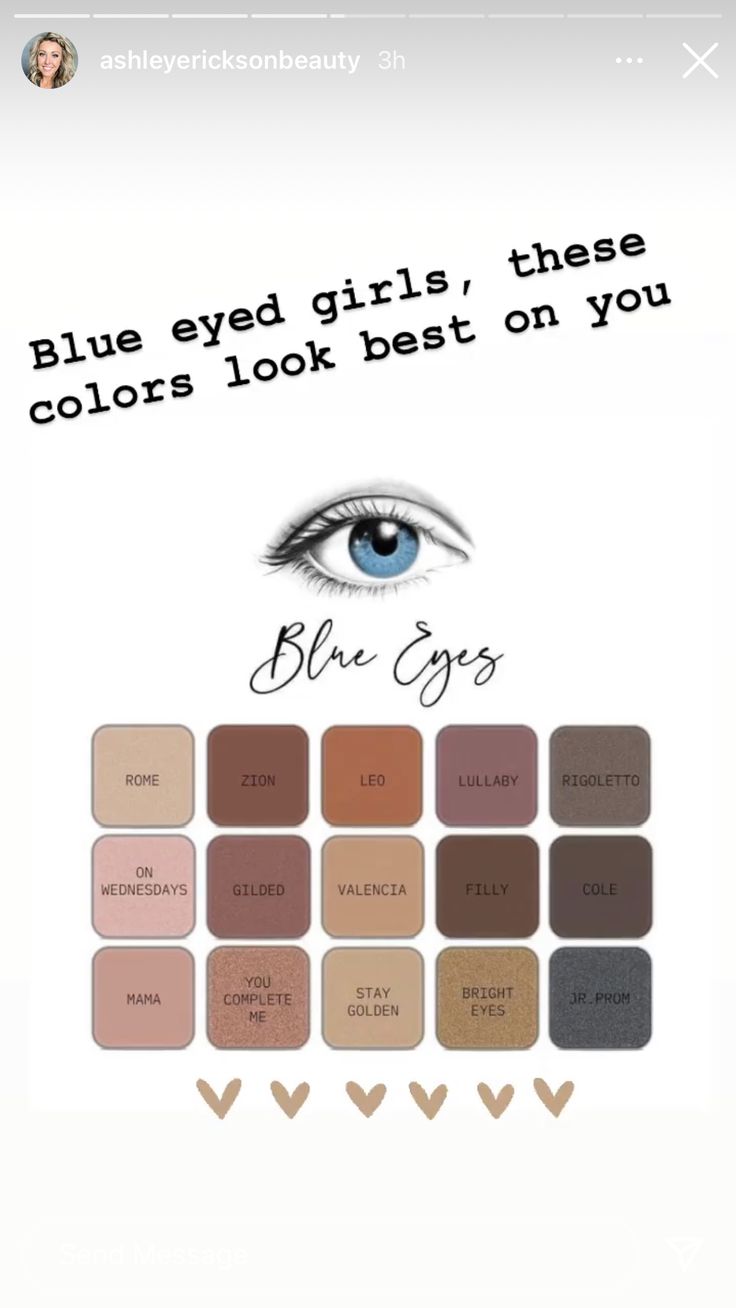 Makeup Looks For Blue Eyes Brown Hair, Beginner Eye Makeup Blue Eyes, Colours For Blue Eyes, Blue Eye Fair Skin Makeup, Seint Makeup For Blue Eyes, Wedding Eye Makeup For Blue Eyes, Eyeshadow For Blue Eyes Brown Hair, Seint Makeup Cool Tone Eyeshadow, Best Color Eyeshadow For Blue Eyes