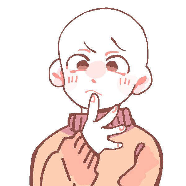 an old man with his finger in his mouth