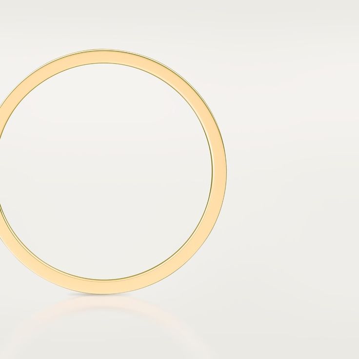 CRB4085000 - LOVE wedding band - Yellow gold - Cartier Gold Cartier Diamond Ring, Classic Cartier Diamond Ring In Yellow Gold, Cartier Yellow Gold Round Cut Rings, Cartier Yellow Gold Wedding Rings, Classic Cartier Gold Diamond Ring, Luxury Gold Stackable Half Eternity Rings, Classic Yellow Gold Stackable Rings With Half Eternity, Classic Yellow Gold Half Eternity Stackable Rings, Timeless Cartier Rings With Round Band