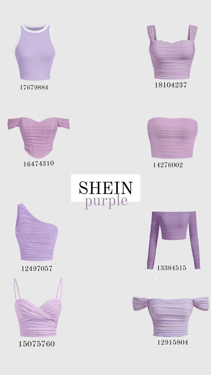 Shein Tops Codes, Shein Fits, Shein Finds, Purple Tops, Fashion Design Patterns, Cute Dress Outfits, Shein Outfits, Looks Party, Trendy Outfits For Teens