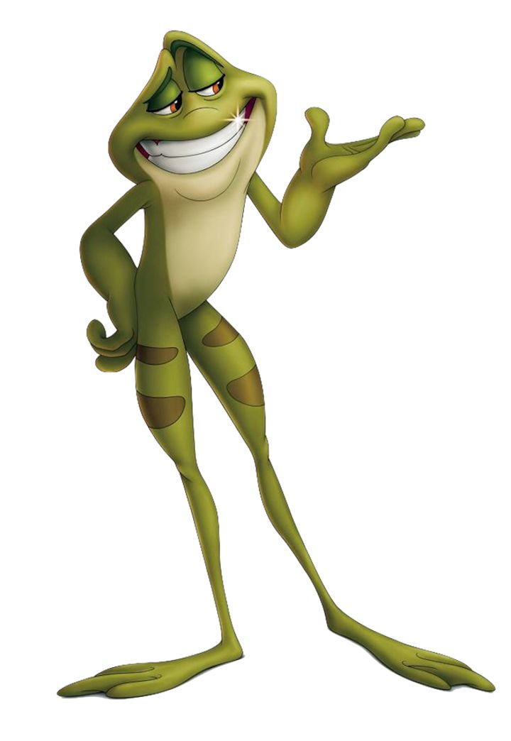 the frog from disney's princess and the frog prince is holding his hand out