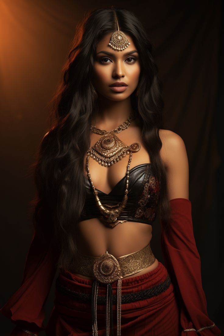 Indian Princess - The Warrior of Love Indian Warrior Princess Aesthetic, Indian Warrior Princess, Warrior Princess Aesthetic, Fire Princess, Belly Dancing Videos, Princess Quotes, Goddess Aesthetic, Space Princess, Modeling Photoshoot