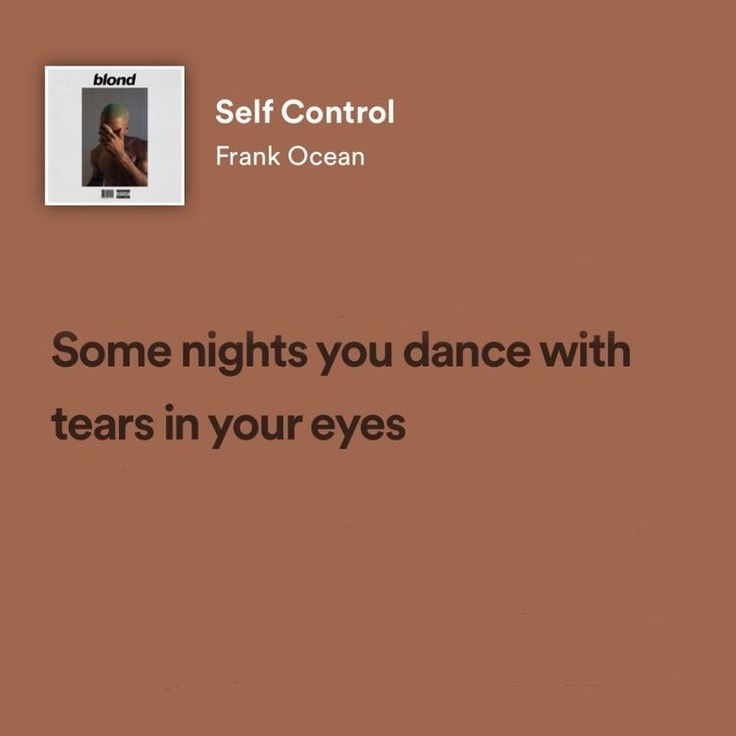 some nights you dance with tears in your eyes