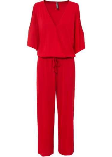 Große Größen & Plus Size Mode online | bonprix Jersey Jumpsuit, Red Jumpsuit, Street Look, Mode Online, Comb, 50 %, Jumpsuit, Plus Size, Elastic