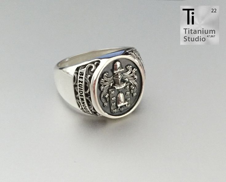 Custom made and cast silver family crest signet rings. We custom make each ring to suit the clients needs. We can either do a traditional round or a more modern square design. 3D cad designs are sent to the client to approve before the ring is meticulously cast. Clients have a choice whether to include elements such as vintage filigree detailing on the side, the last name on the face of the ring or on the side, black detailing or polished finish. Production time including the design phase can ta Silver Engraved Ring With Coat Of Arms, Formal Silver Rings With Coat Of Arms, Silver Signet Ring With Coat Of Arms, Custom Silver Signet Ring For Formal Occasions, Family Crest Ring, Family Crest Rings, Signet Rings, Cad Design, Modern Square