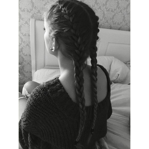 Double French Braids ❤ liked on Polyvore featuring accessories Double French Braid, Double French Braids, French Braids, Eyebrows On Fleek, Boring Hair, Beauty Makeup Tips, Beauty Stuff, Hair Stuff, French Braid