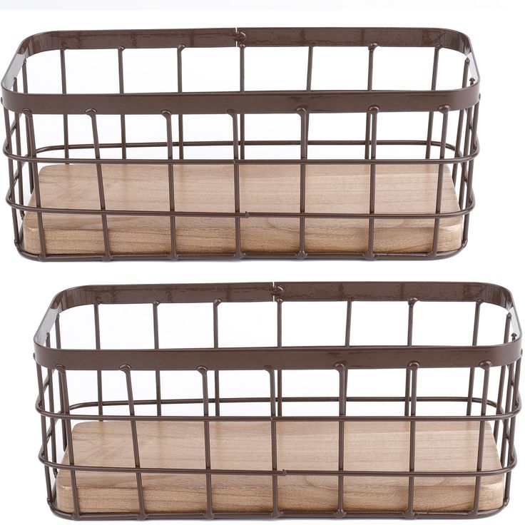 PRICES MAY VARY. Made of premium sturdy iron frame and wood base. The metal mesh is sleek and solid. Wood bottom prevents fall-through of smaller items. Sturdy construction, difficult to be deformed and lasts a long time. The neat iron mesh hollow design, modern and simple style will be suitable for any home style and space. The small size is easy to place and to be easily carried around the room. These baskets are a great size for countertop storage to keep things organized. Optional wall hangs Countertop Pantry, Bathroom Counter Organizer, Counter Organizer, Bathroom Counter Organization, Rectangle Bathroom, Counter Organization, Wire Basket Storage, Bathroom Baskets, Iron Storage