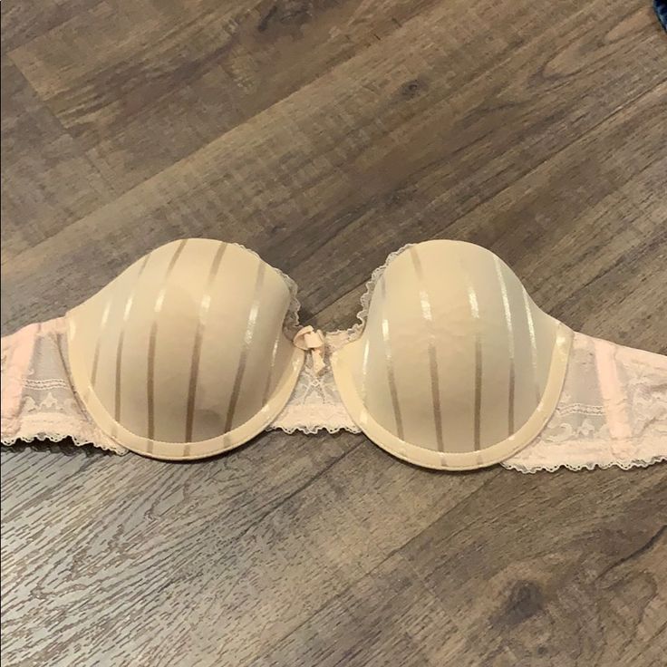 Never Worn Before. Size 34c. Super Cute And Supportive, Just Not My Size:( Elegant Strapless Bra Partially Lined, Elegant Strapless Partially Lined Bra, Strapless Partially Lined Bra, Strapless Bra, Women's Intimates, Super Cute, Bra, Women Shopping, Color