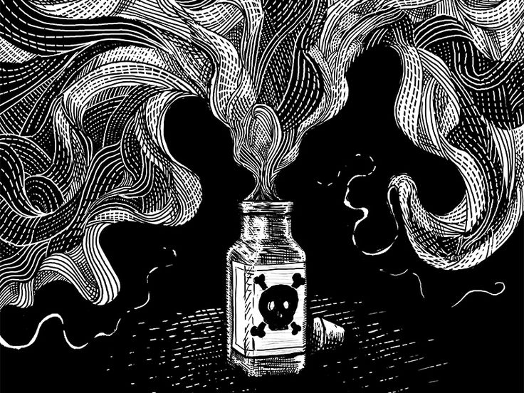 Poison by Jon Deviny Poison Illustration, Poison Aesthetic, Ghost Drawing, Global Community, Creative Professional, Ghost, Collage, Drawings, Pins