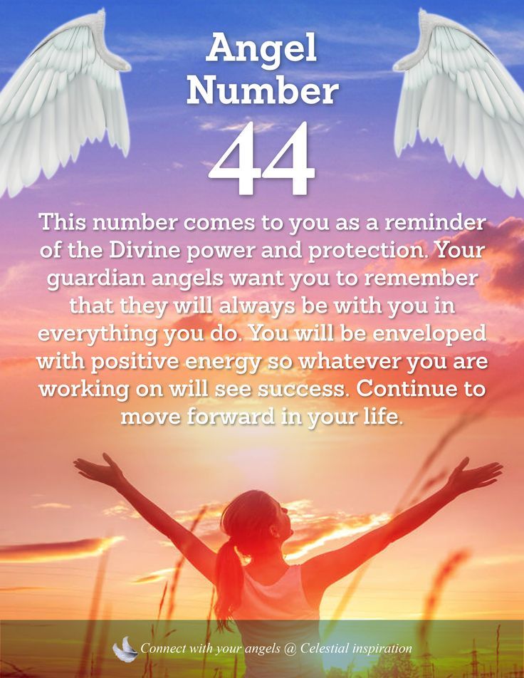 an angel number with the words, this number comes to you as a reminder of the divine power and protection