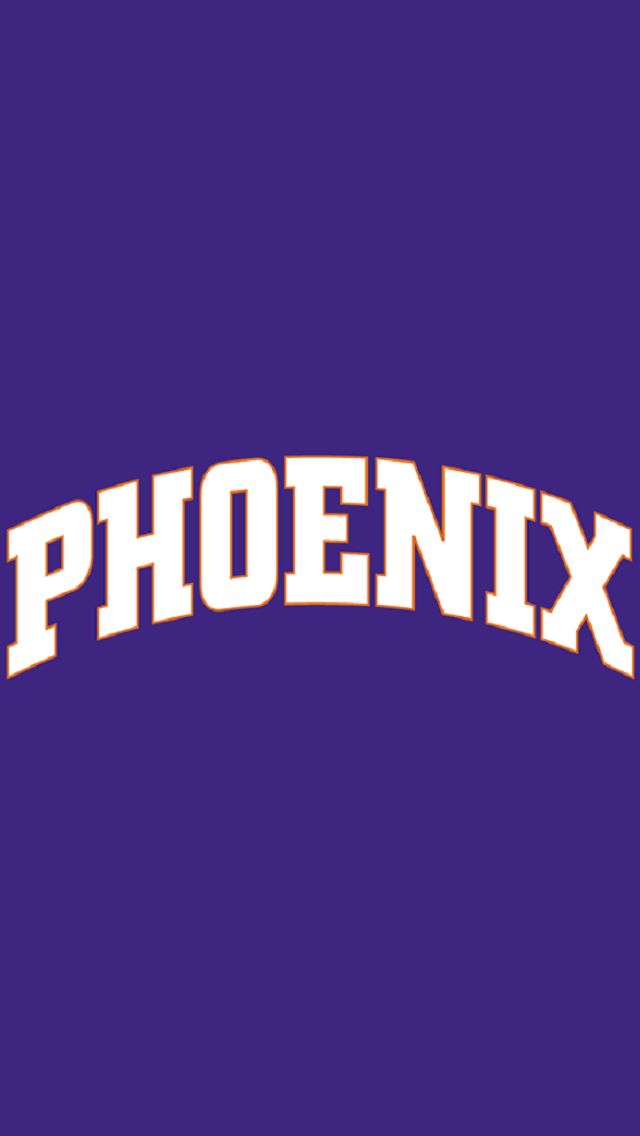 the word phoenix on a purple background