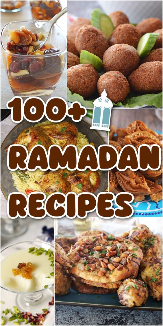 the top ten ramaan recipes are shown in this collage, including breads and pudding