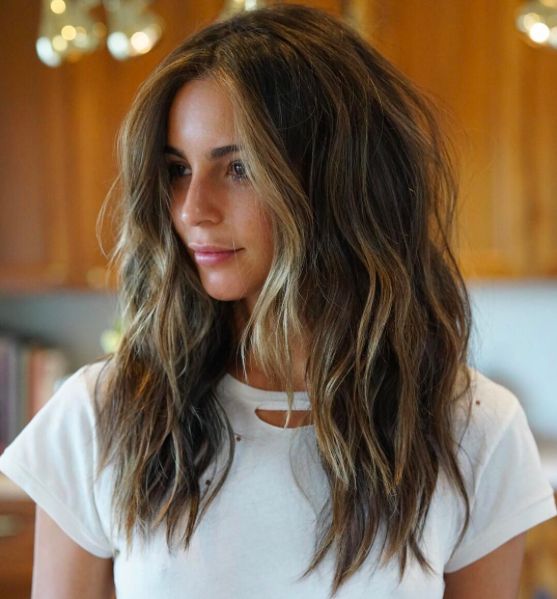 Balayage Brunette, Fall Hair Color, Ash Blonde, Hair Envy, Cool Haircuts, Best Hair, Great Hair, Hair Dos, Beach Waves